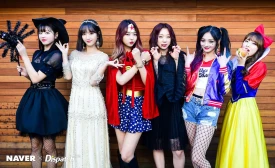 Arin, Yooa, Kyulkyung, Nayoung, Yeonjung & Bona - Halloween Party Photoshoot by Naver x Dispatch