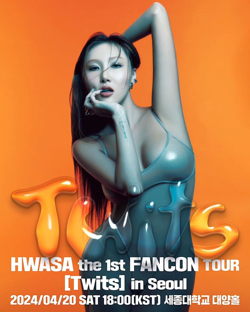 Hwasa 1st fancon tour "Twits" documents 1
