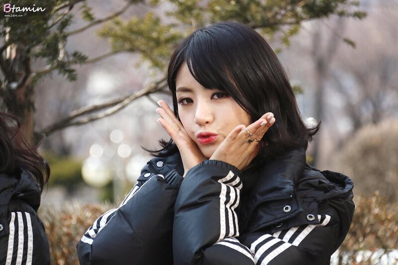 140214 Ladies' Code EunB at Music Bank Valentines Event documents 1