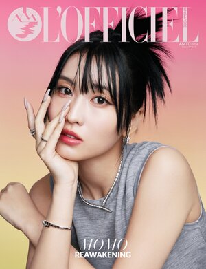 TWICE Momo for L'Officiel Singapore March 2023 issue