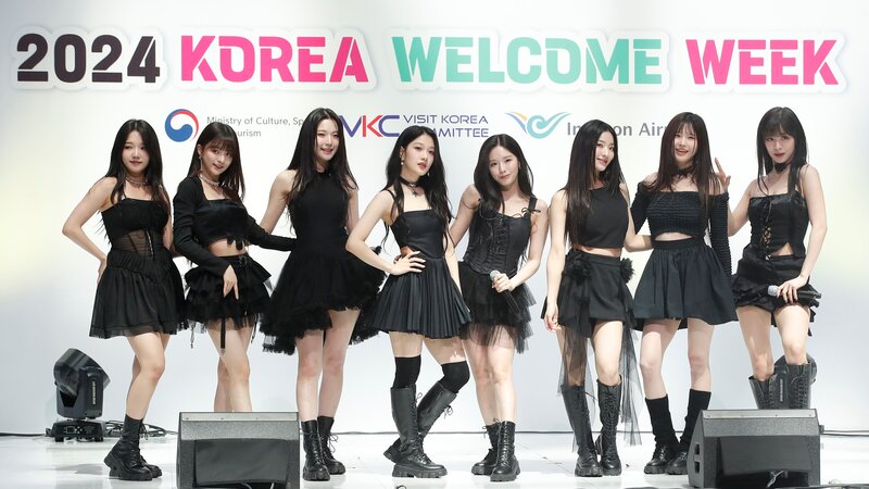 240426 fromis_9 - Visit Korea Year Opening Ceremony 2024 documents 1