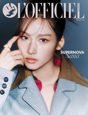 TWICE Sana for L'Officiel Malaysia and Singapore September 2023 Issue