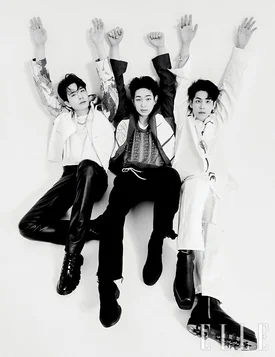 ONEW, WONPIL, and YOUNGJAE for ELLE Korea June Issue 2021