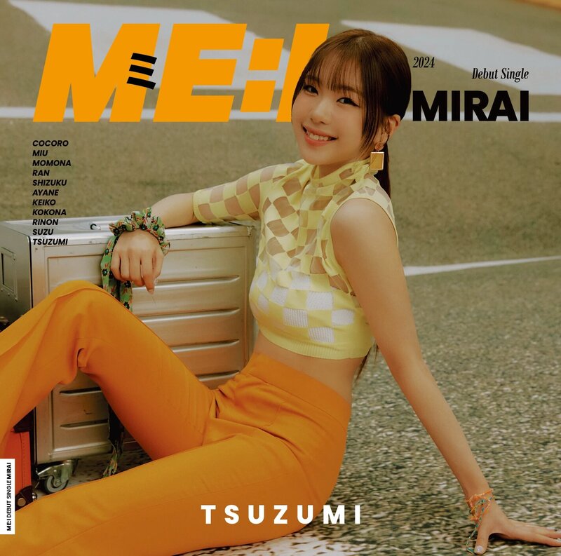 ME:I - MIRAI 1st Single Album teasers documents 15