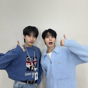 240114 ONEUS Instagram Update - Xion and Hwanwoong