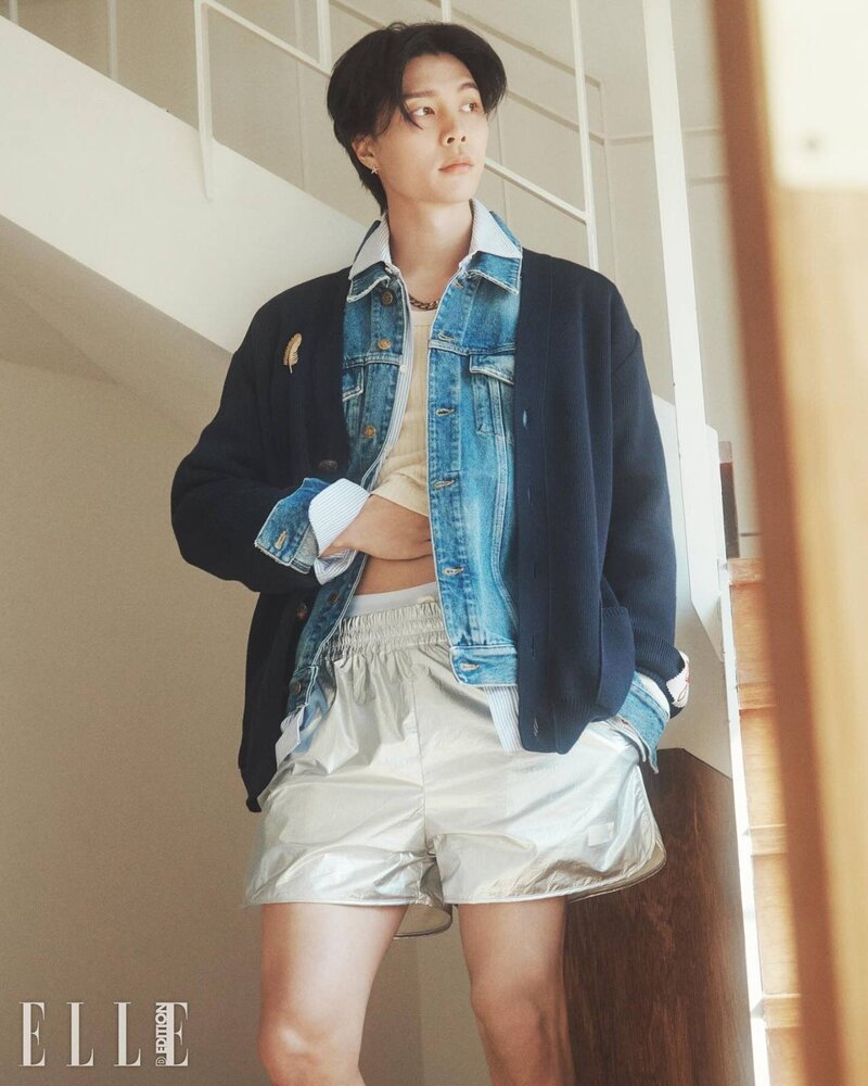 NCT's Johnny for ELLE Korea D Edition documents 3