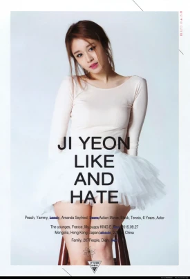 Jiyeon - Never Ever 1st Mini Album photobook