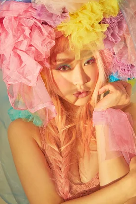EXID Hyelin for Zero-One Magazine Nature's Resurrection In The Spring 'Like A Virgin' issue