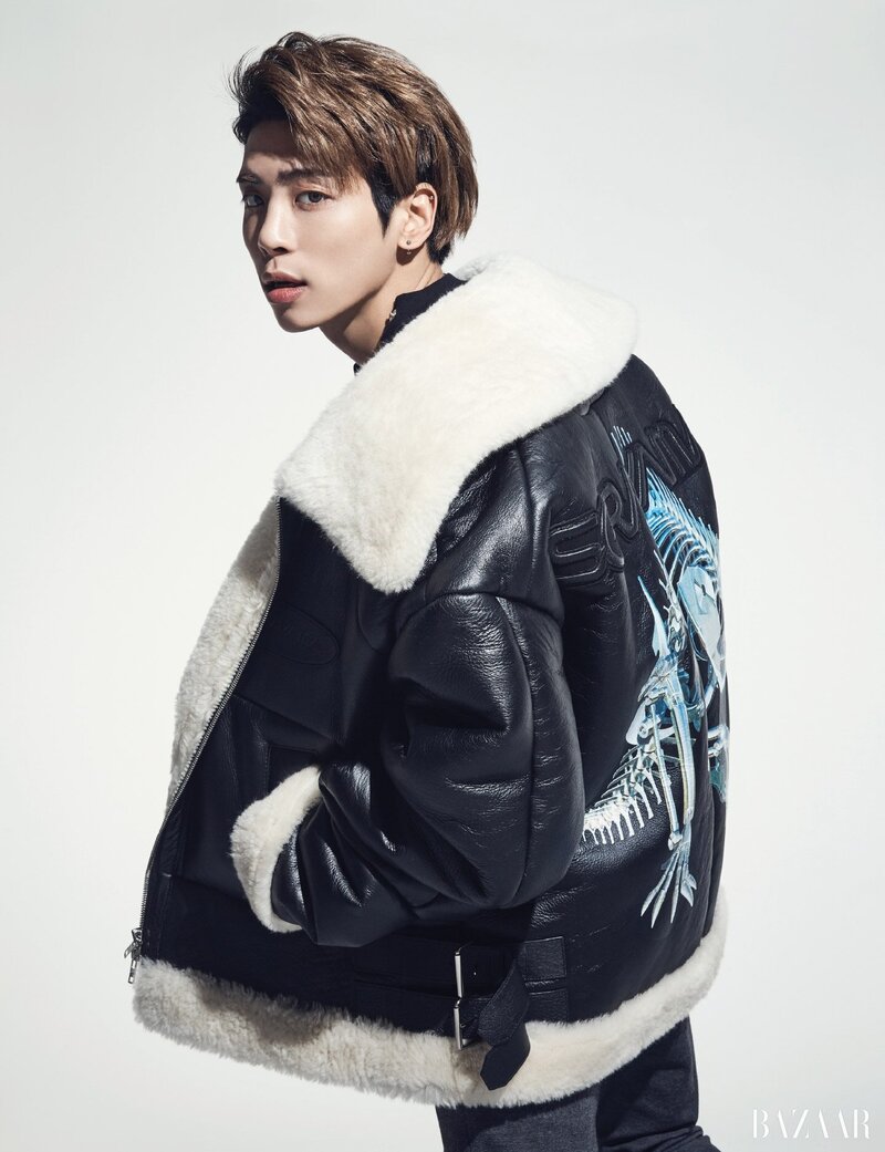 Jonghyun for Harper's Bazaar December 2016 documents 3