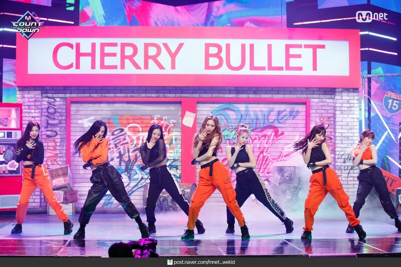 200213 Cherry Bullet - 'Hands Up' at M COUNTDOWN documents 2