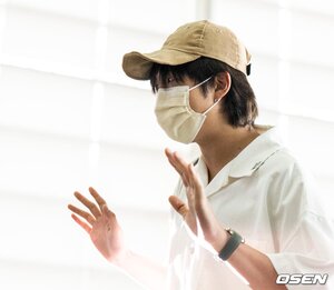 220529 BTS RM at Incheon International Airport Departing for the United States to Attend the White House Invitation