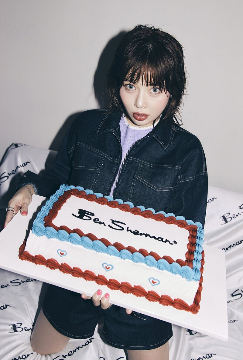 Hyuna for Ben Sherman 2024 spring collection documents 2