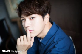 190522 NAVER x DISPATCH Update with INFINITE L (Myungsoo) for "Angel's Last Mission: Love" Promotion (Taken on May 13)
