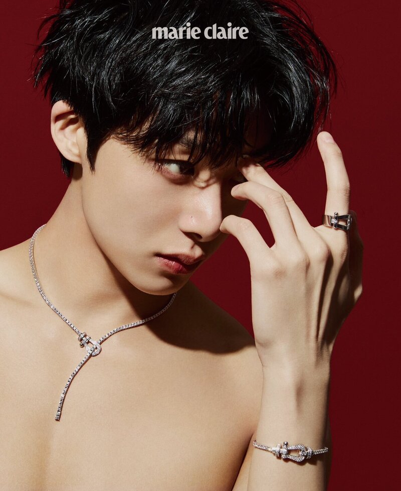 MONSTA X HYUNGWON for MARIE CLAIRE Korea x FRED Jewellery March Issue 2023 documents 3