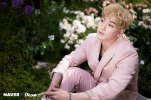 190506 NAVER x DISPATCH Update with NU'EST's Baekho for "Happily Ever After" Jacket Filming
