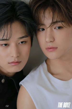 200819 THE BOYZ Hyunjae & Juyeon for Marie Claire Korea 2020 August Issue Behind the Scenes | Naver Update