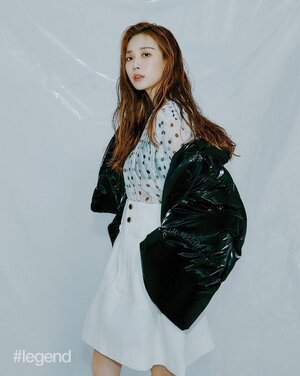 Girl's Day Yura for #legend magazine May 2022 issue