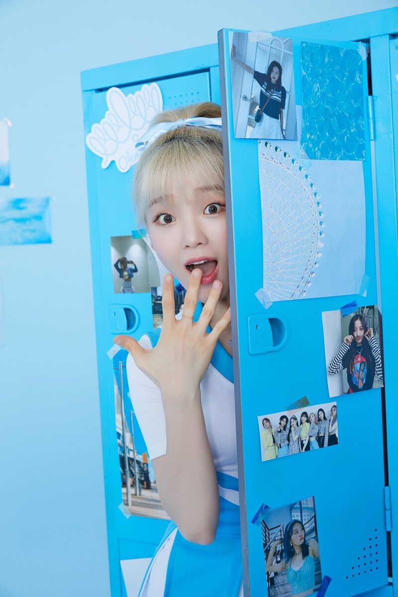OH MY GIRL - Cute Concept 'Blizzard Blue' - Photoshoot by Universe documents 2