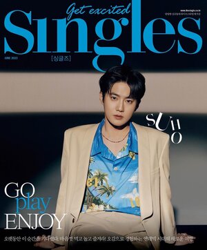 EXO SUHO for SINGLES Magazine Korea x NARACELLA 'MONTES' WINE June Issue 2022