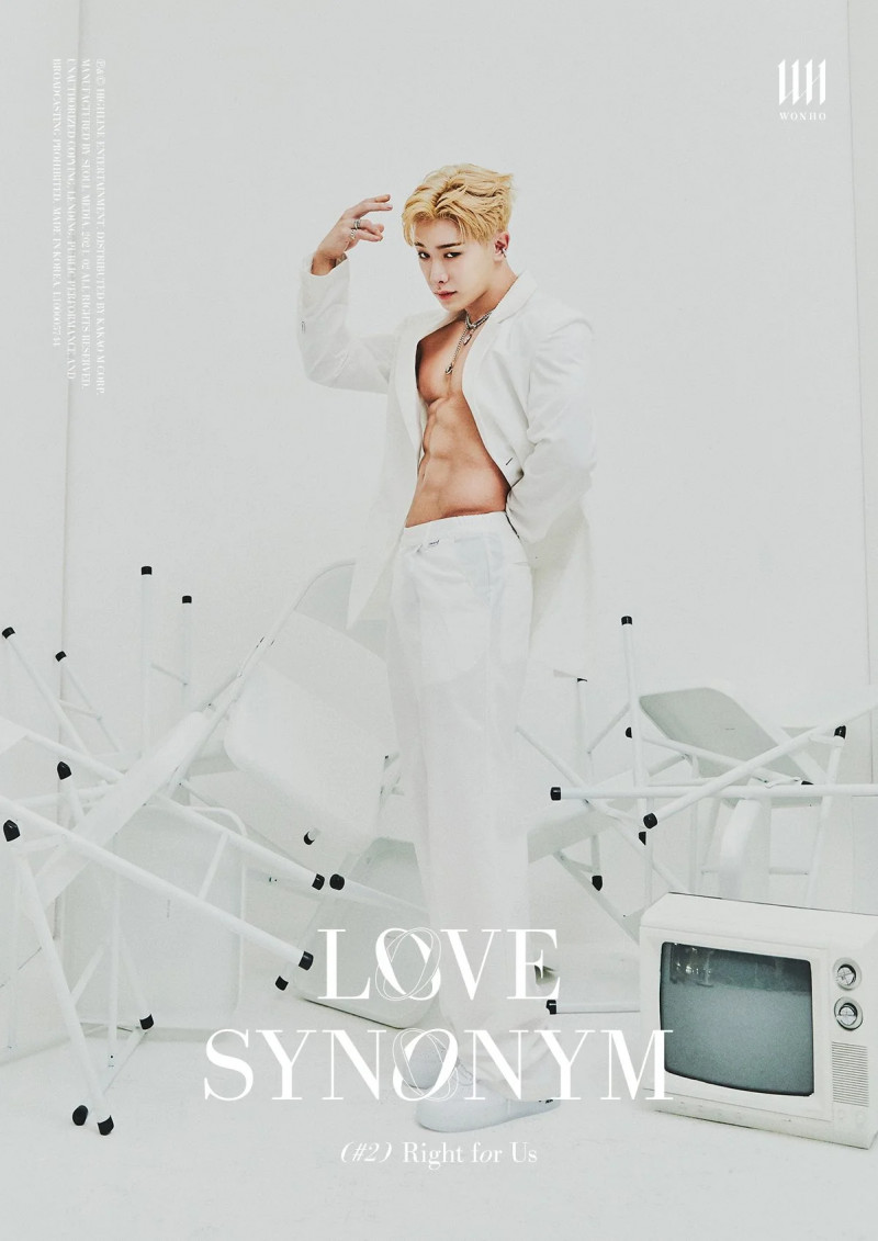WONHO "Love Synonym #2 : Right for Us" Concept Teaser Images documents 8