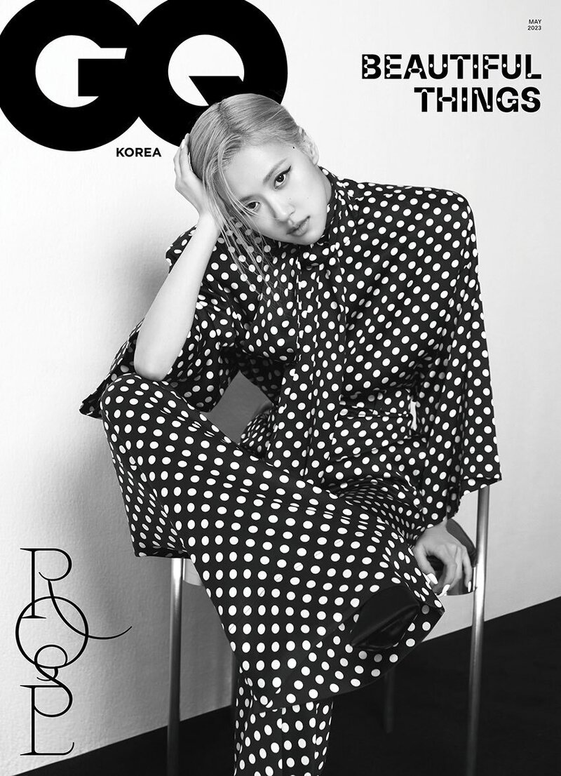 BLACKPINK Rosé for GQ Korea May 2023 Issue documents 2