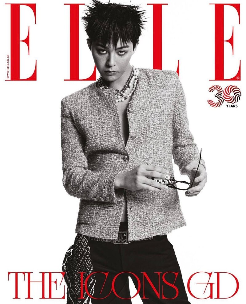 BIGBANG G-DRAGON for ELLE Korea x CHANEL November Issue 2022 documents 1