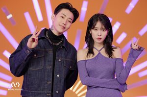 220312 MORE VISION Twitter Update - IU & Jay Park
