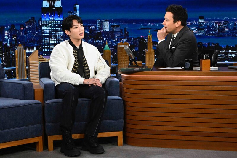 BTS Jungkook at NBC's "The Tonight Show starring Jimmy Fallon" documents 3