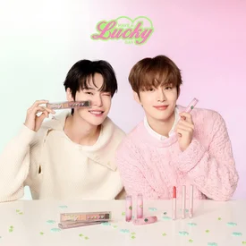 NCT Doyoung and Jungwoo for Peripera Lucky Lottery collection