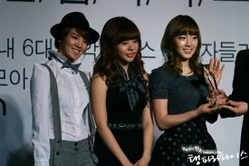 100223 Girls' Generation at Gaon Chart Launch Ceremony