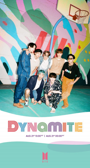 BTS 'Dynamite' Concept Teaser Images