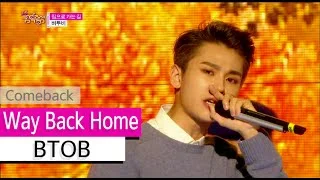 [Comeback Stage] BTOB - Way Back Home, 비투비 - 집으로 가는 길, Show Music core 20151024