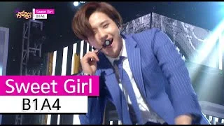 [HOT] B1A4 - Sweet Girl, 비원에이포 - 스윗 걸 Show Music core 20150829