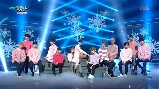 뮤직뱅크 Music Bank - 세븐틴 - 웃음꽃 （SEVENTEEN - Smile Flower）.20161209