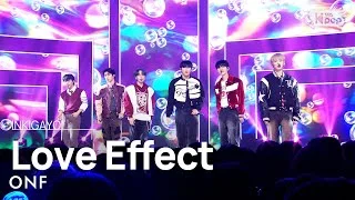 ONF(온앤오프) - Love Effect(바람이 분다) @인기가요 inkigayo 20231029