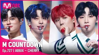 '최초 공개' 4色 예삐들 'AB6IX'의 'CHERRY' 무대 #엠카운트다운 EP.727 | Mnet 210930 방송