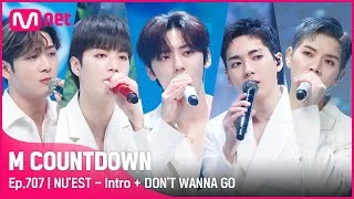 [NU'EST - Intro + DON'T WANNA GO] Comeback Stage |#엠카운트다운 | M COUNTDOWN EP.707 | Mnet 210429 방송