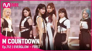 [EVERGLOW - FIRST] KPOP TV Show | #엠카운트다운 | Mnet 210603 방송