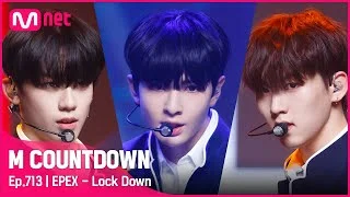 [EPEX - Lock Down] Hot Debut Stage | #엠카운트다운 EP.713 | Mnet 210610 방송