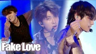 [HOT] BTS  - FAKE LOVE , 방탄소년단 - FAKE LOVE   Show Music core 20180609