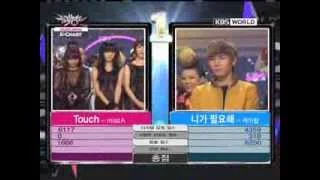[Music Bank K-Chart] 1st week of March & K.Will - I Need You (2012.03.02)