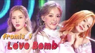 [Comeback Stage] fromis_9 - LOVE BOMB,  프로미스나인 - LOVE BOMB show Music core 20181013