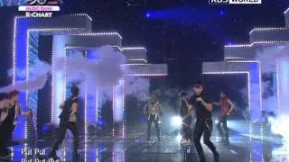 [Music Bank K-Chart] 3rd week of July & 2PM - Hands Up (2011.07.15)