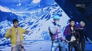 BIGBANG [INTRO&BLUE] @SBS Inkigayo 인기가요 20120325
