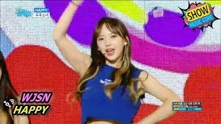 [HOT] WJSN - HAPPY, 우주소녀 - 해피 Show Music core 20170715