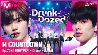 [ENHYPEN - Drunk-Dazed] KPOP TV Show |#엠카운트다운 | M COUNTDOWN EP.708 | Mnet 210506 방송