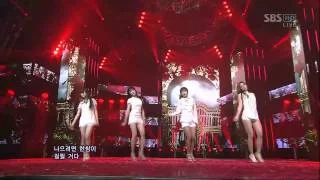 miss A [Touch]  @SBS Inkigayo 인기가요 20120311