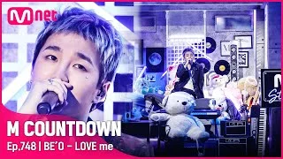 [BE’O - LOVE me] STUDIO M Stage |  #엠카운트다운 EP.748 | Mnet 220414 방송