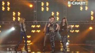 [K-Chart] 7 [▼1] Huh - 4minute (2010.6.18 / Music Bank Live)
