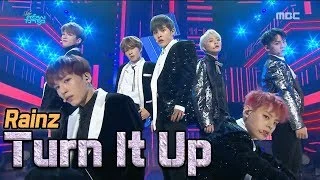 [HOT] RAINZ - Turn It up, 레인즈 - 턴 잇 업 Show Music core 20180203